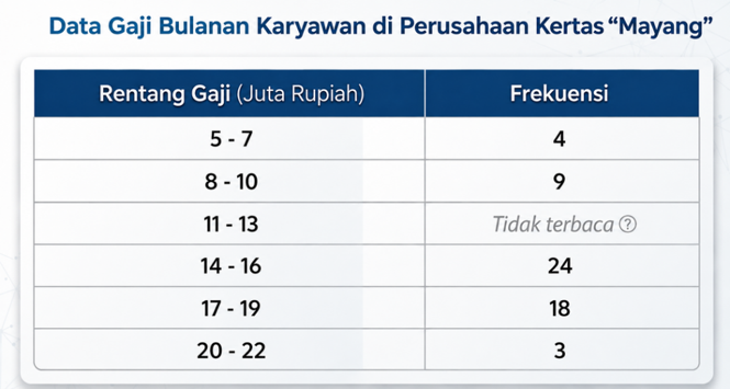 Diagram Stimulus Soal 32